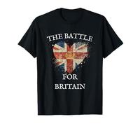 British Patriots Regno Unito LA Battaglia per LA Bretagna Maglietta