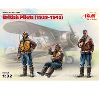 ICM Kit plastico Piloti britannici (1939-1945) – 3 figure – 100% nuovi stampi – scala 1:32