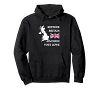 British Pride Britain UK Patriots Regno Unito Aim High GB Felpa con Cappuccio