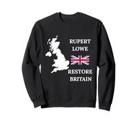 British Pride Britain UK Patriots Regno Unito Rupert Lowe Felpa