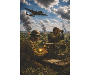 British Radio Operator WW2 Notebook, Military History Gift, Remembrance - 120 Lined Pages 6 x 9: Inspired by the skill, vigilance and dedication of Britain's World War II communications teams