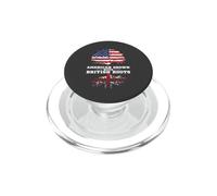 British Roots American Grown British Roots Britain UK PopSockets PopGrip per MagSafe