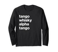 British Slang Phonetic Alphabet Twat Maglia a Manica