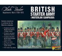 British Starter Army Waterloo - Black Powder - Warlord Games -