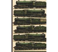 British Steam Giants: A Vintage Train Notebook Featuring Classic British Locomotives
