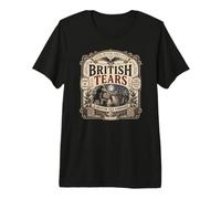 British Tears EST 1773 Tea Party Divertente 4 luglio Maglietta Premium