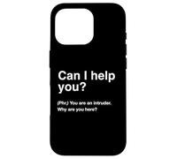 British Translation: Can I Help You? Custodia per iPhone 16 Pro