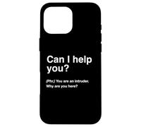 British Translation: Can I Help You? Custodia per iPhone 16 Pro Max