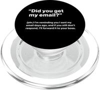 British Translation: "Did You Get My Email?" PopSockets PopGrip per MagSafe