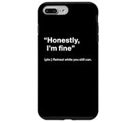 British Translation: "Honestly, I'm Fine” Custodia per iPhone 7 Plus/8 Plus