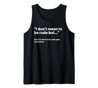 British Translation: I Don’t Mean To Be Rude But... Canotta