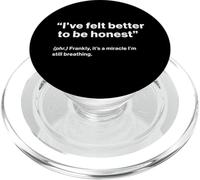 British Translation: "I've Felt Better To Be Honest" PopSockets PopGrip per MagSafe