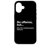 British Translation: No Offence But... Custodia per iPhone 16