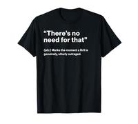 British Translation: There's No Need for That Maglietta