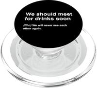 British Translation: We Should Meet For Drinks Soon PopSockets PopGrip per MagSafe