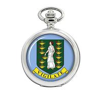British Virgin Islands Stemma Orologio da Tasca Cacciatore
