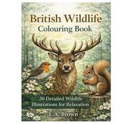 British Wildlife Colouring Book