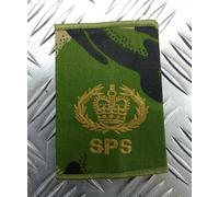 British Woodland Dpm Mimetico Sps Mostrine di Rango Assortiti Ranghi