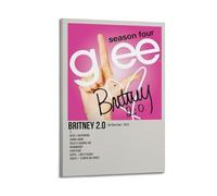Britney 2.0 di Glee, poster artistico da parete per soggiorno, camera da letto, 60 x 90 cm, con cornice