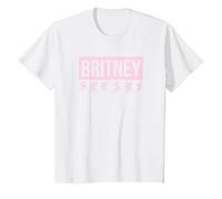 Britney Spears - Donnaiolo Maglietta, Bambini, Bianco, 12 Anni