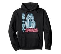 Britney Spears Luce al Neon Iconica Musica Pop Y2K Felpa con Cappuccio