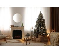 BRITNEY SPECCHIO DA PARETE ROTONDO CON CORNICE SPORGENTE D.80CM ORO