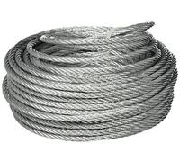 BriTools M86128G Filo in Acciaio zincato, Galvanizzato, 5 mm, Set di 25 Pezzi