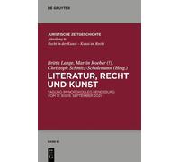 Britta Lange Literatur, Recht und Kunst (Copertina rigida)