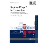 Britta Stöckmann Stephen King's It in Translation (Copertina rigida)
