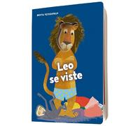 Britta Teckentrup Leo se viste (Libro di cartone) Somos8