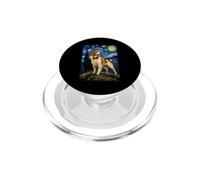Brittany Spaniel Notte stellata - American Brittany Dog Dad PopSockets PopGrip per MagSafe