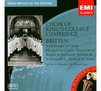 Britten: A Ceremony of Carols, etc