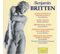 Britten, B. - Sonnets (7)/British FOL Songs