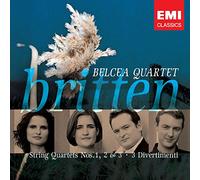 Britten, B. - Str Qts 1-3/Three Divertimenti For String Qt (2 CD)