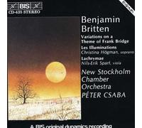 Britten, B. - Variations On A Theme Of Frank Bridge/Les Illumina