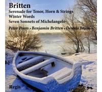 Britten, Benjamin - Britten Song Cycles Ser For T