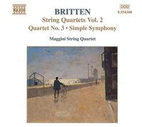 Britten Benjamin - Quartetti X Archi (Integrale) Vol.2
