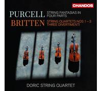 Doric String Quartet – Britten: Quartetti d'archi 1-3 / Tre Divertimenti – CD – NAXOS
