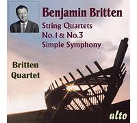 Britten Quartet - Benjamin Britten (1913-1976) Str Qrts 1 & 3 Simple