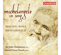 Benjamin Britten Michelangelo in Song (CD) Album