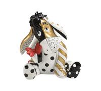 Enesco Disney Britto - Statuetta di Winnie The Pooh, Ih-Oh, farfalla Midas, 16 cm, multicolore