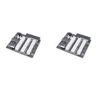 BRIUERG 2 pezzi 12X6Pin GPU/PCI-E 500W/800W/1400W/1600W PSU Breakout Board Converter per 720478-B21 865414-B21 720479-B21 720479-B21 PSU