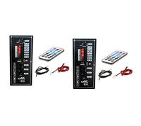 BRIUERG 2X 3.7V Amplificatore Board Square Dance Speaker Amplificatore Supporto Bluetooth AUX TF-Card U-Disk Registrazione 5-8Inch Speaker