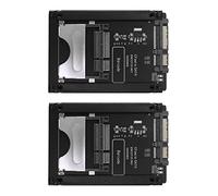 BRIUERG 2X Cfast alla Scheda Adattatore per Disco Rigido Sata 3.0 Sata 22Pin alla Scheda Adattatore Cfast