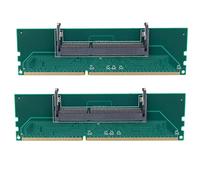 BRIUERG 2X DDR3 Laptop SO-DIMM a Desktop DIMM Memoria RAM Adattatore Connettore RAM DDR3 laptop Memoria interna a Desktop RAM