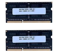 BRIUERG 2X Memoria RAM per Laptop DDR3 da 8 GB 1600 MHz PC3-12800 1.35 V 204 Pin SODIMM Supporto Dual Channel per Memoria per Laptop AMD