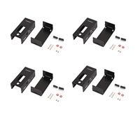 BRIUERG 4X Custodia in lega di alluminio per MMDVM Hotspot Espansione Rainsun Board Radio Station Wifi Voice Modem W Nero