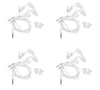 BRIUERG 4X impermeabile in-ear cuffie auricolari per MP3 MP4 subacqueo bianco