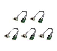 BRIUERG 5X Mini PCIE Scheda di Rete M.2 A+E a RTL8111F Gigabit Ethernet Scheda di Rete Ethernet a Porta Singola RJ45