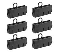 BRIUERG 6X 4-Pin ATX Power Supply Jumper Bridge Tool PSU test senza essere collegato alla scheda madre